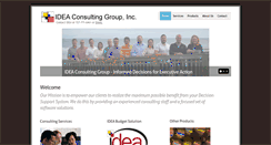 Desktop Screenshot of ideaconsultinggroup.com